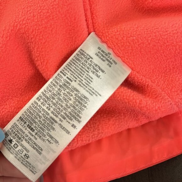 Nike Girls Hot Pink Fall Hooded Jacket Coat Size 3T - Picture 5 of 6